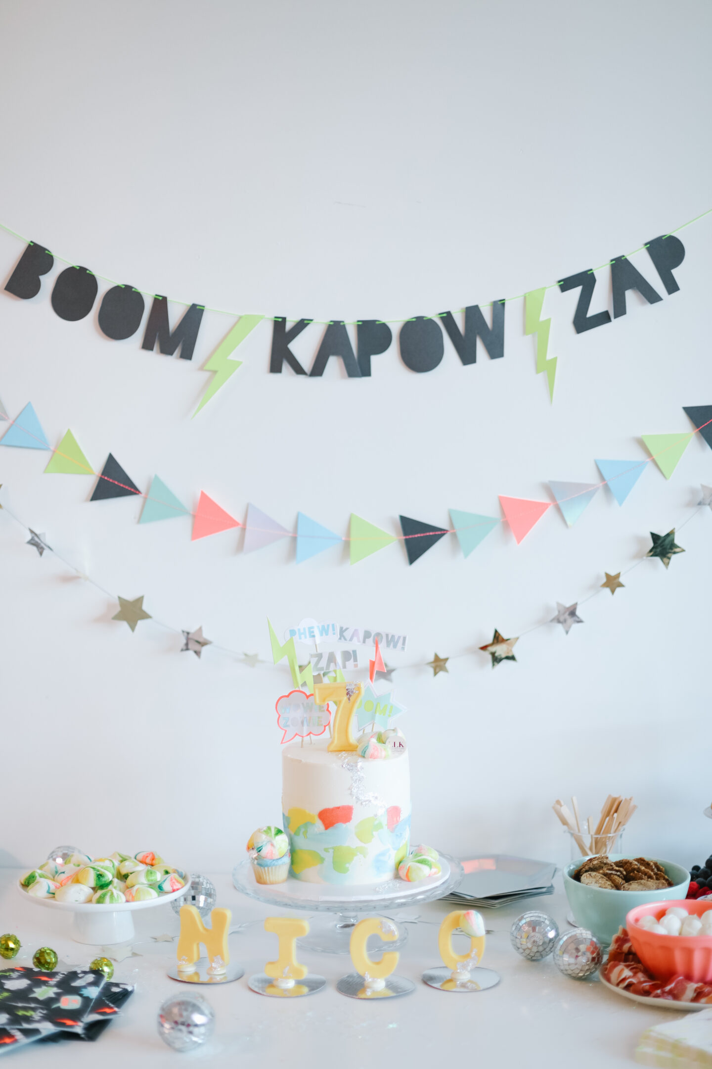 How to plan a colourful kids birthday