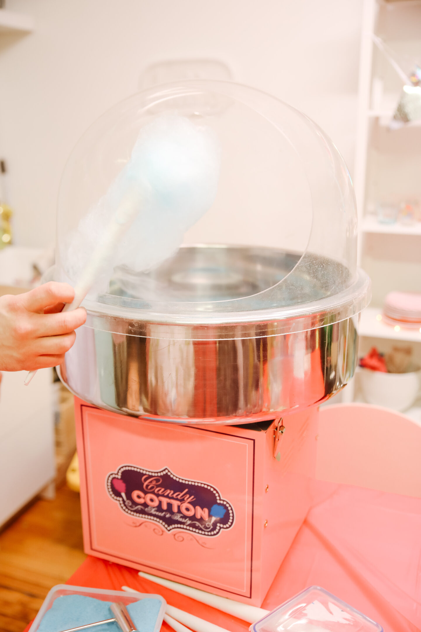 Science Party Theme: Cotton Candy!