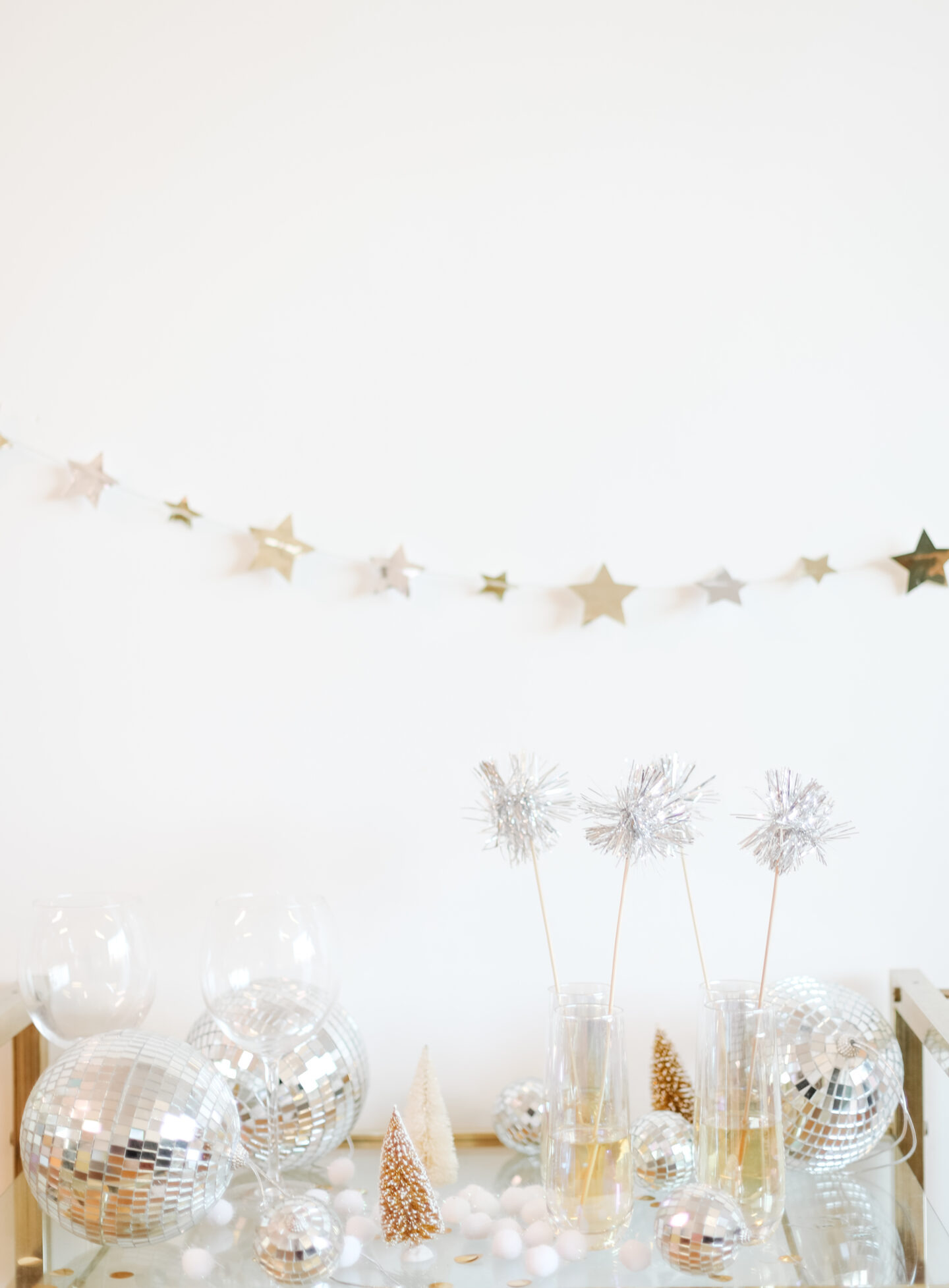 Tinsel Drink Stirrers DIY!