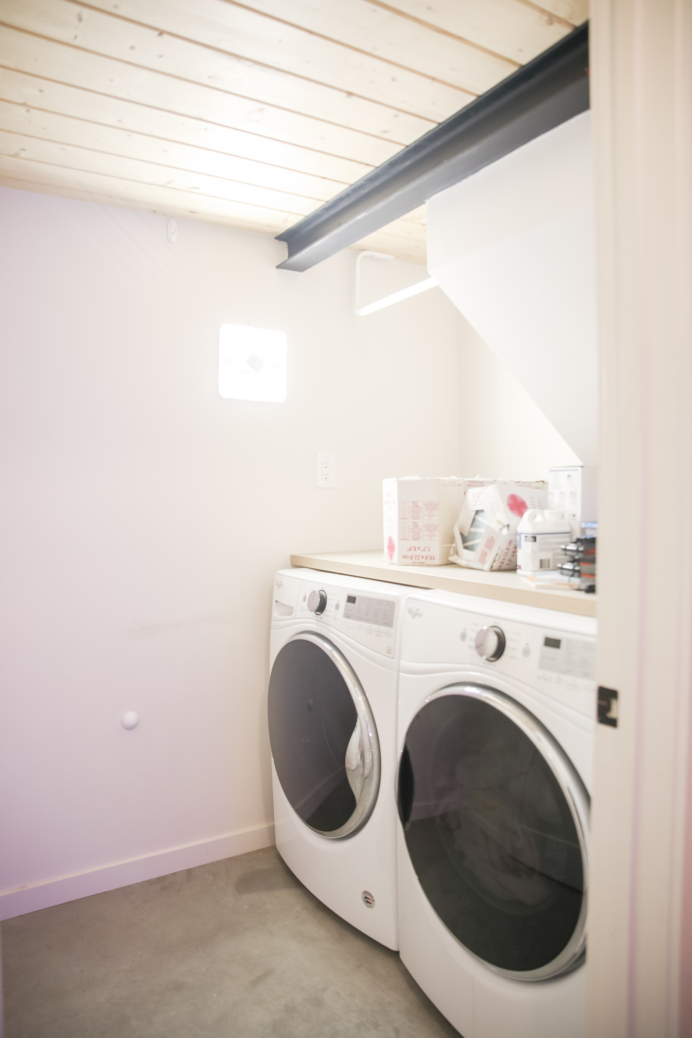 Before - After Laundry room decor