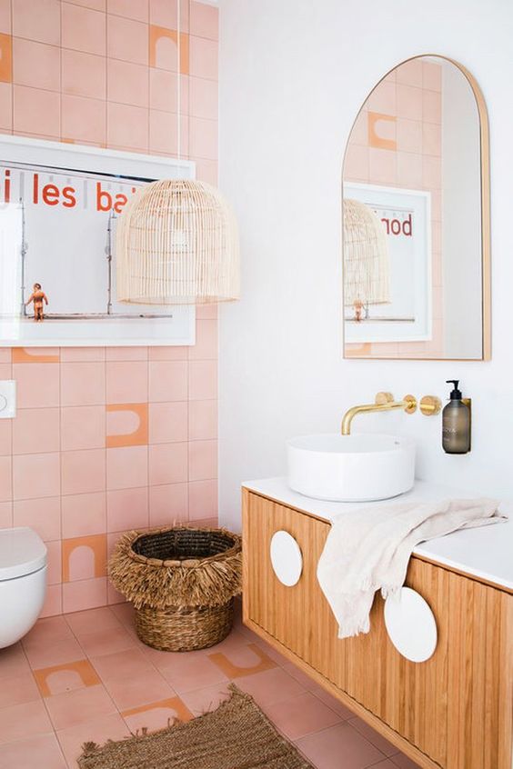 Pink Bathroom Ideas