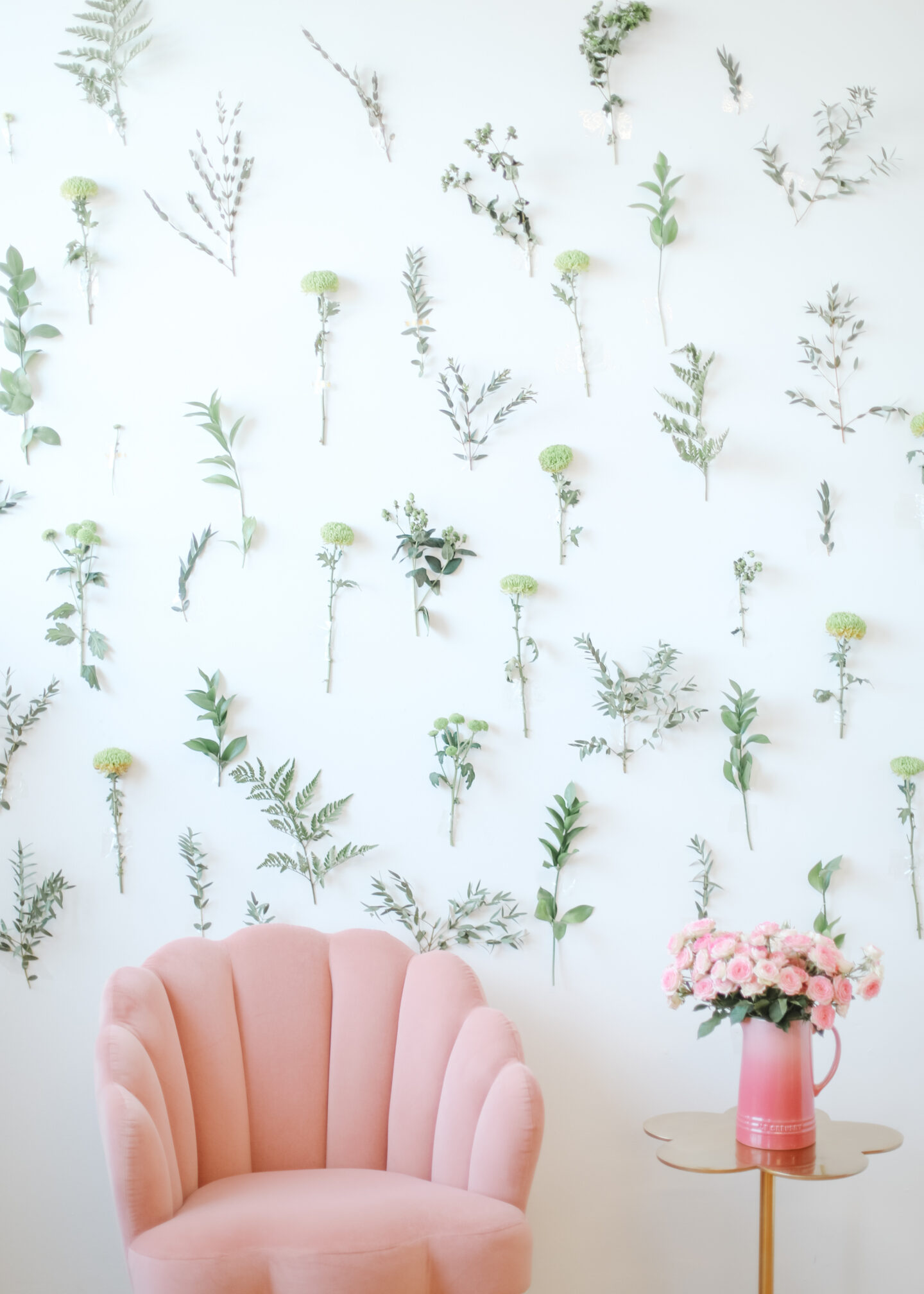 floral wall decor to welcome spring