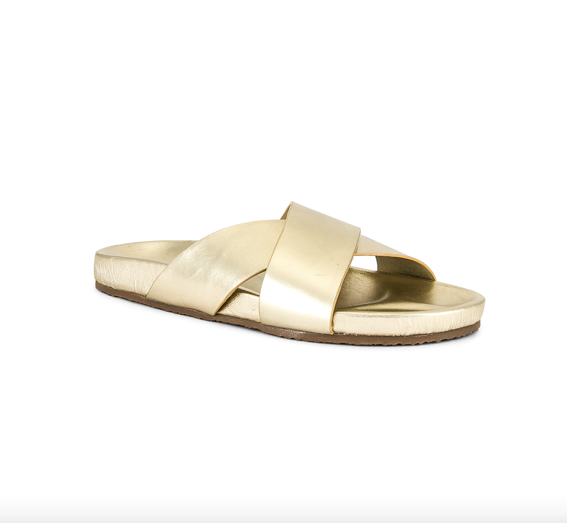 Seychelles Gold Sandals