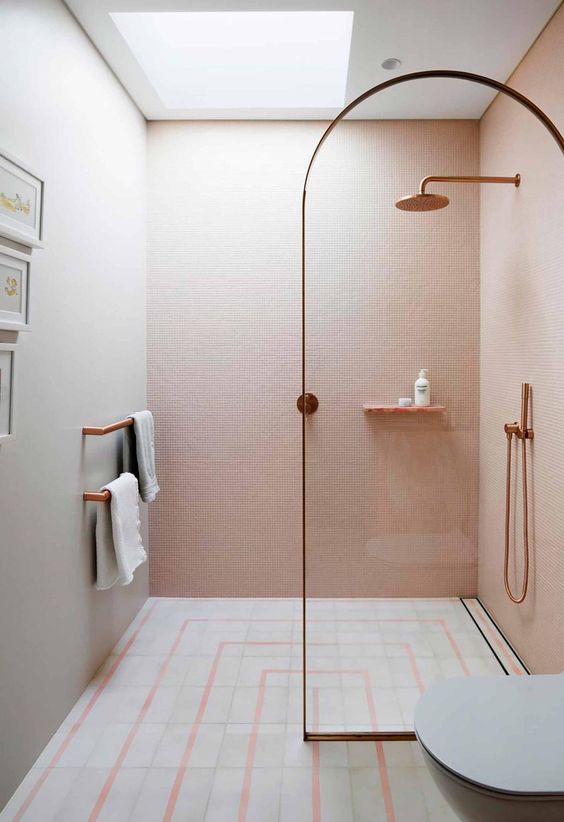 pink bathroom design ideas