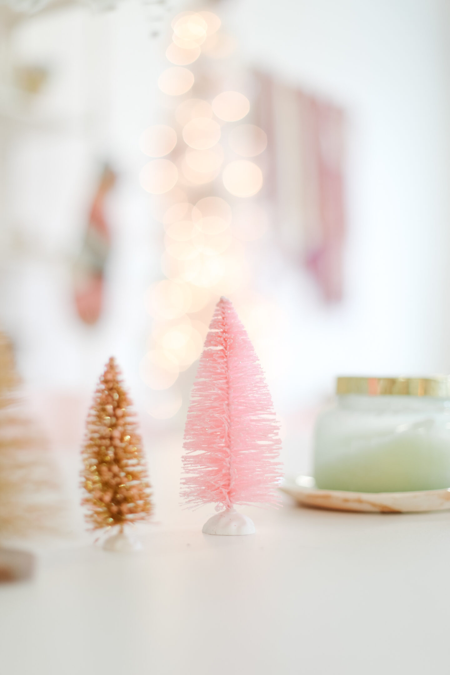 Pastel Pink Christmas Decor Ideas