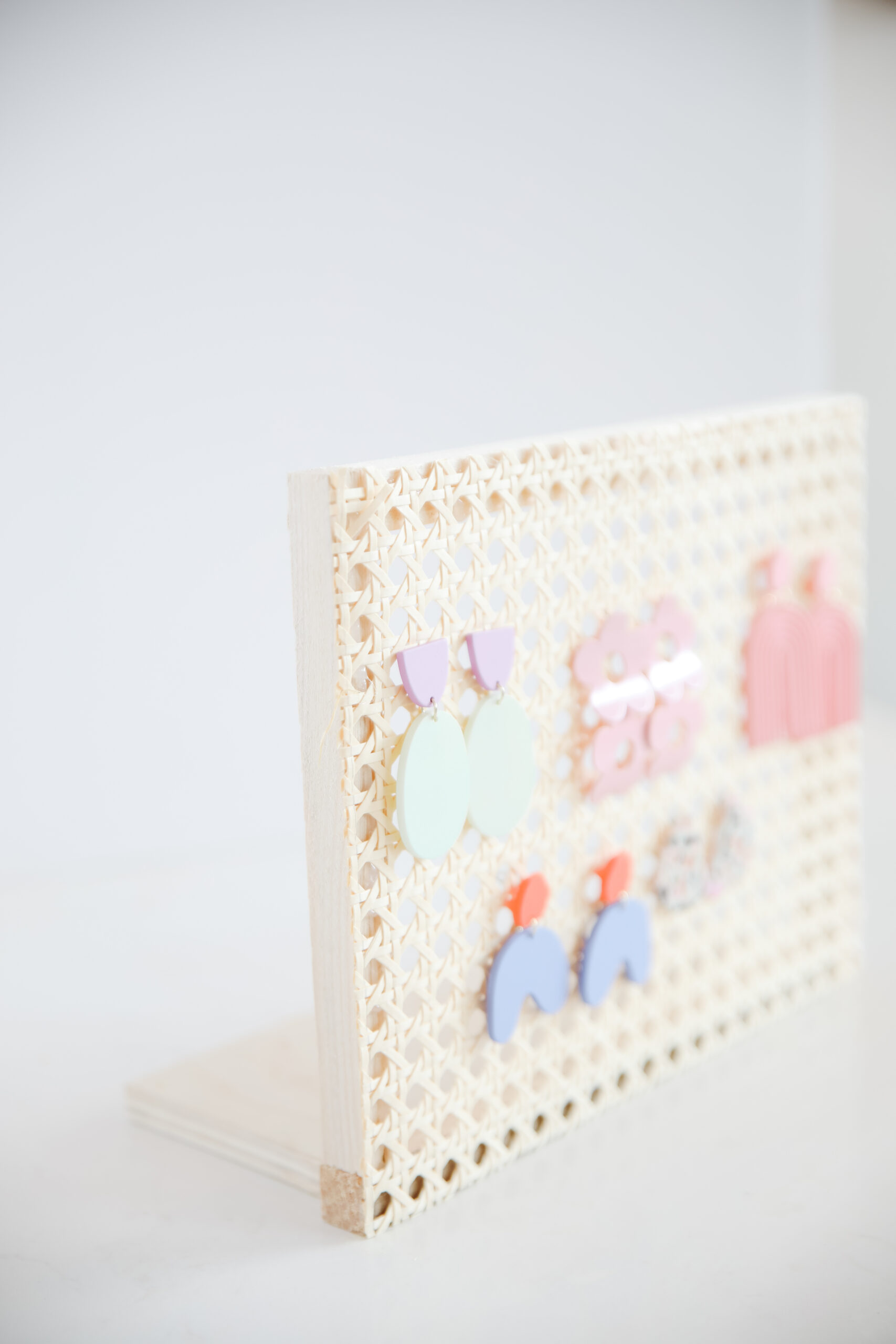 Start The New Year With This Cute DIY: A Super Easy Earring Organizer!
