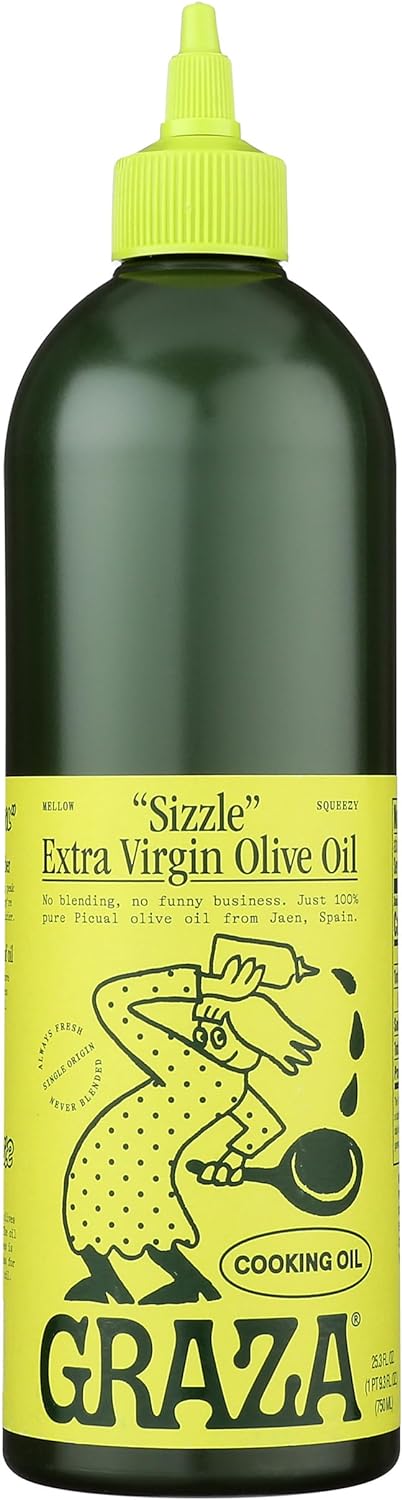 Graza olive oil packaging