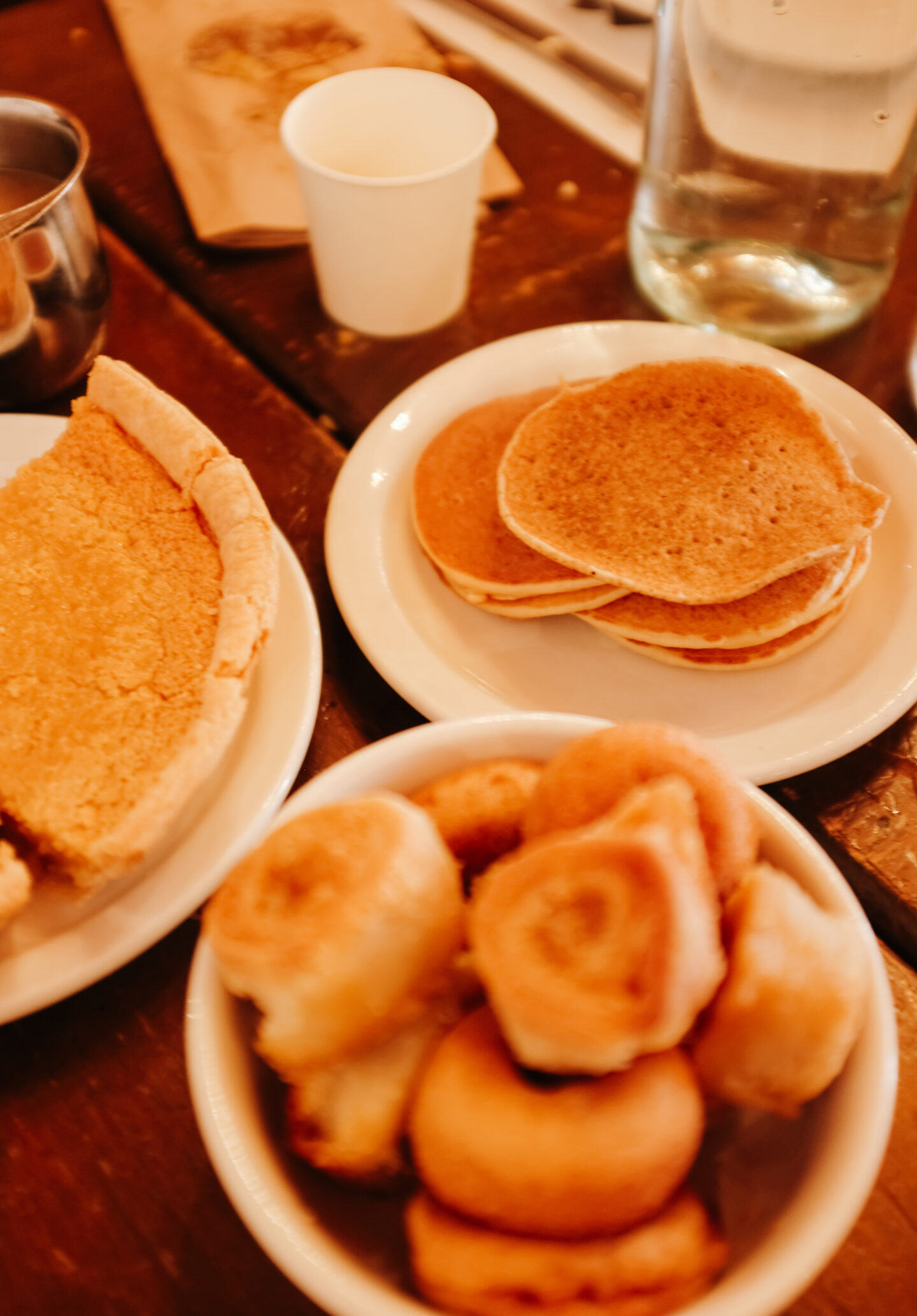 Menu of a typical sugar shack in Quebec